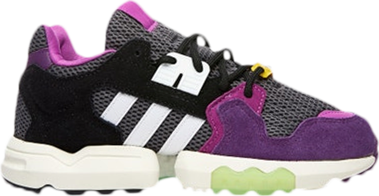 Adidas Ninja x ZX Torsion Big Kids 'Time In - Glory Purple' sneakers, gray