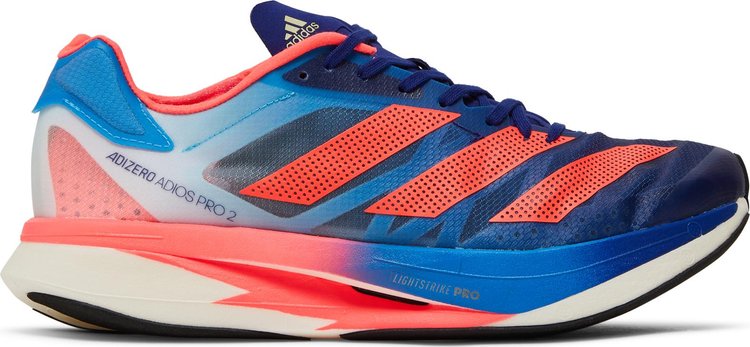 Adidas Adizero Adios Pro 2 'Legacy Indigo Turbo' sneakers, blue