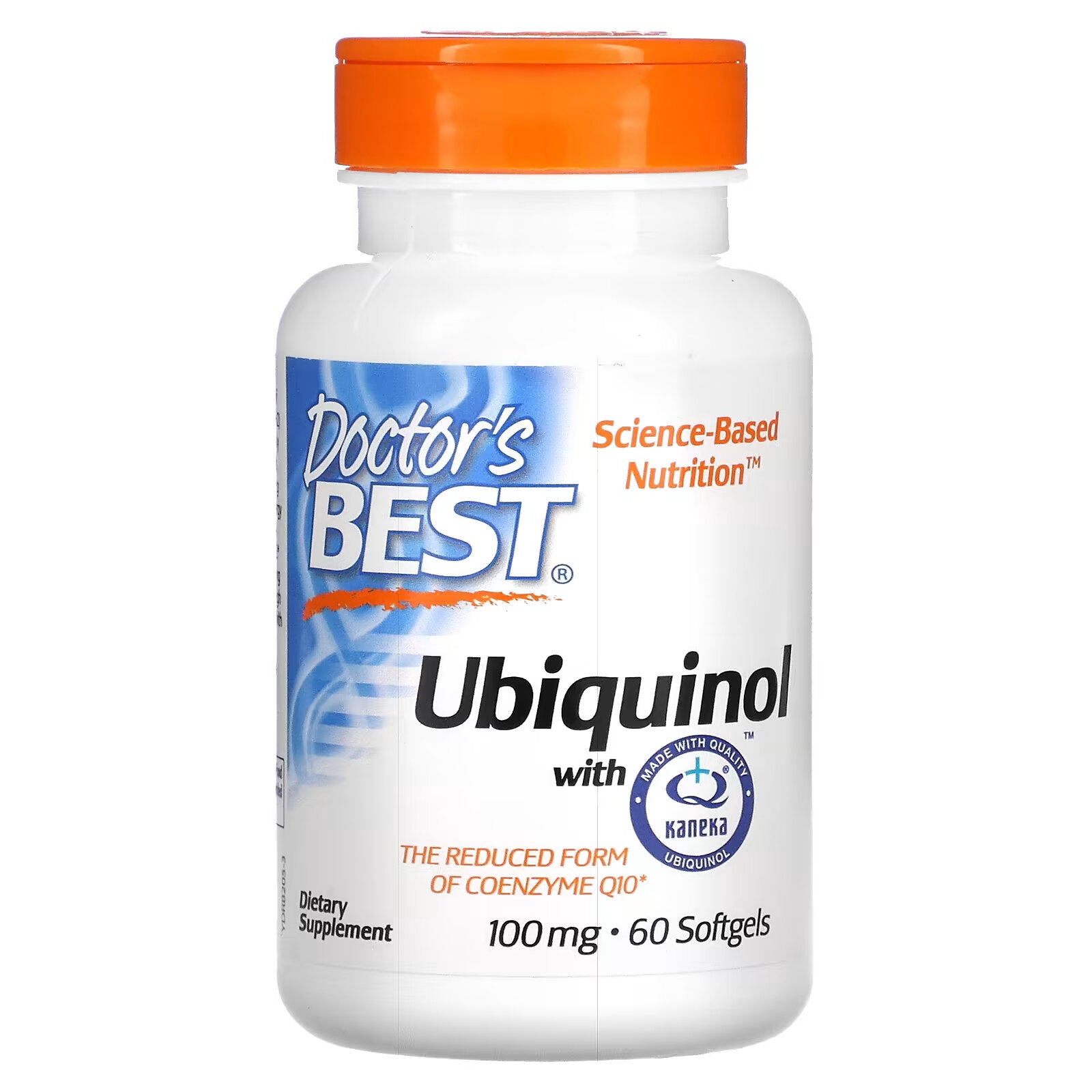 Ubiquinol Doctor's Best with Kaneka 100 mg, 60 capsules