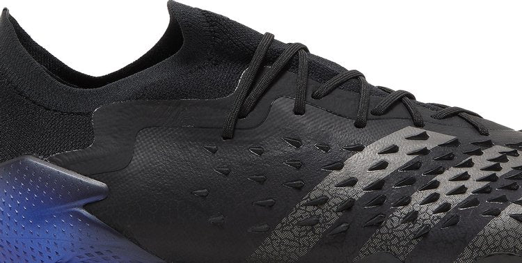 حذاء Adidas Predator Freak.1 FG 'Demonskin - Black Sonic Ink' باللون الأسود