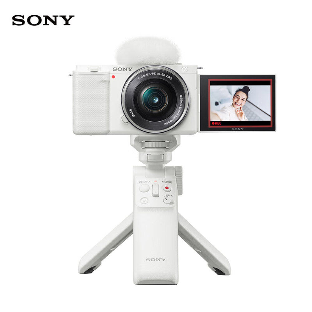 Camera Sony ZV-E10L （16-50） APS-C 4K, white