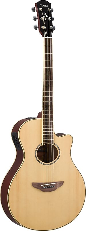 Yamaha APX600 NA Thinline Acoustic electric guitar with built-in tuner natural color