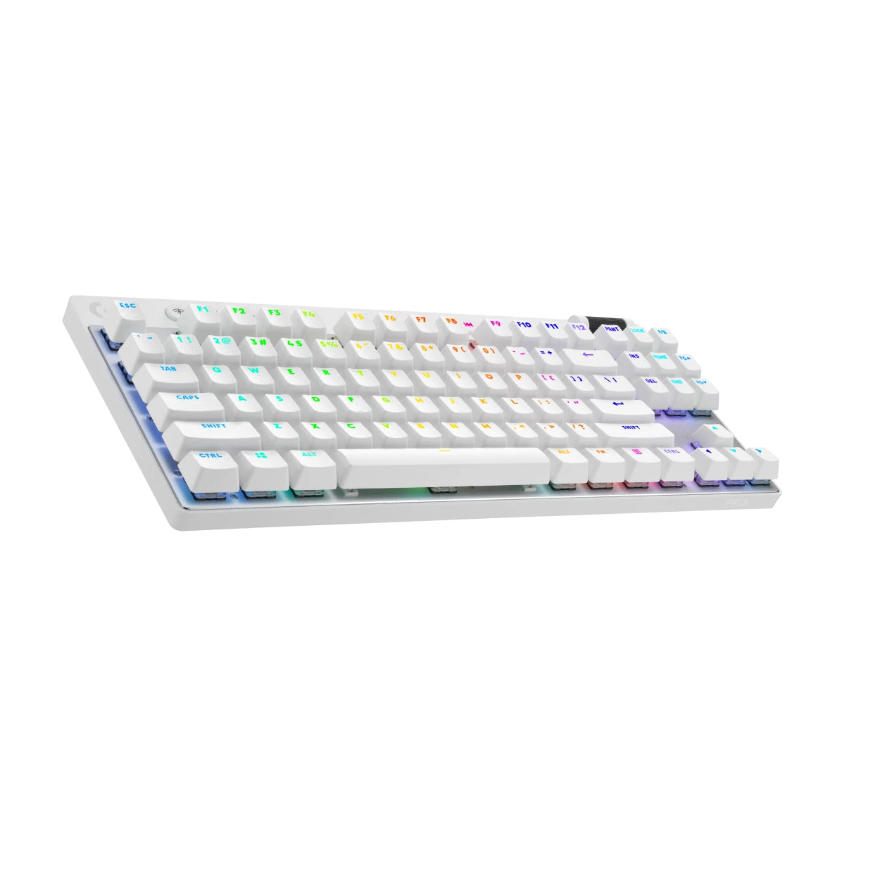 Gaming keyboard Logitech G PRO X TKL Lightspeed, Tactile (GX Brown), white, English layout