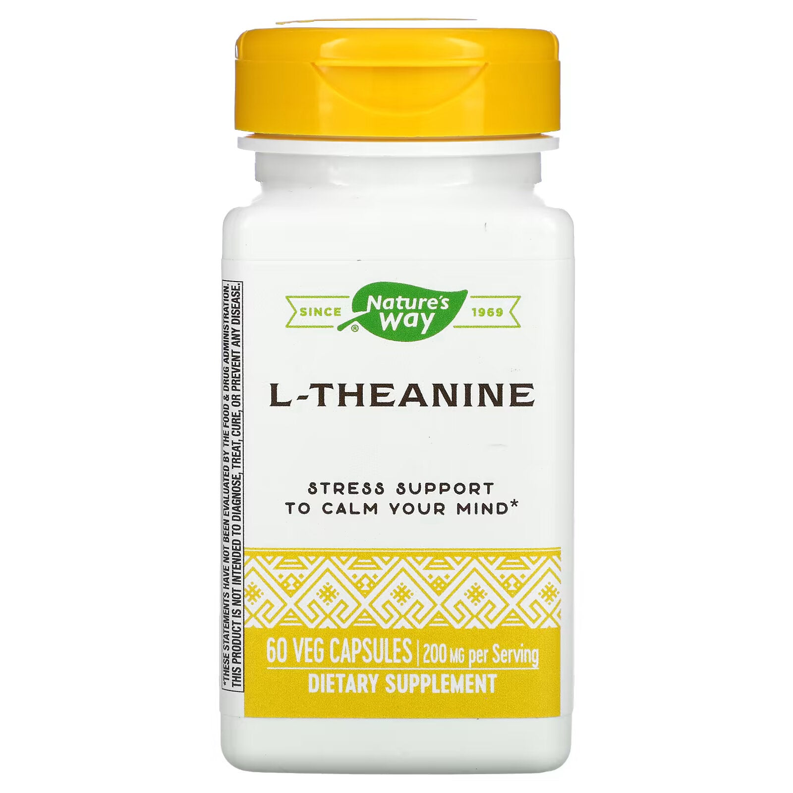 Nature's Way L-Theanine، 60 كبسولة نباتية