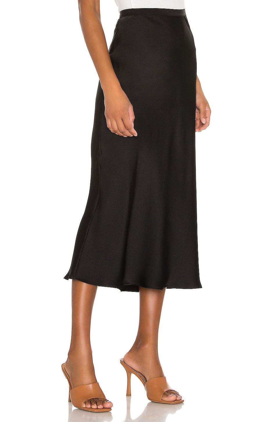 Skirt ANINE BING Bar Silk, black