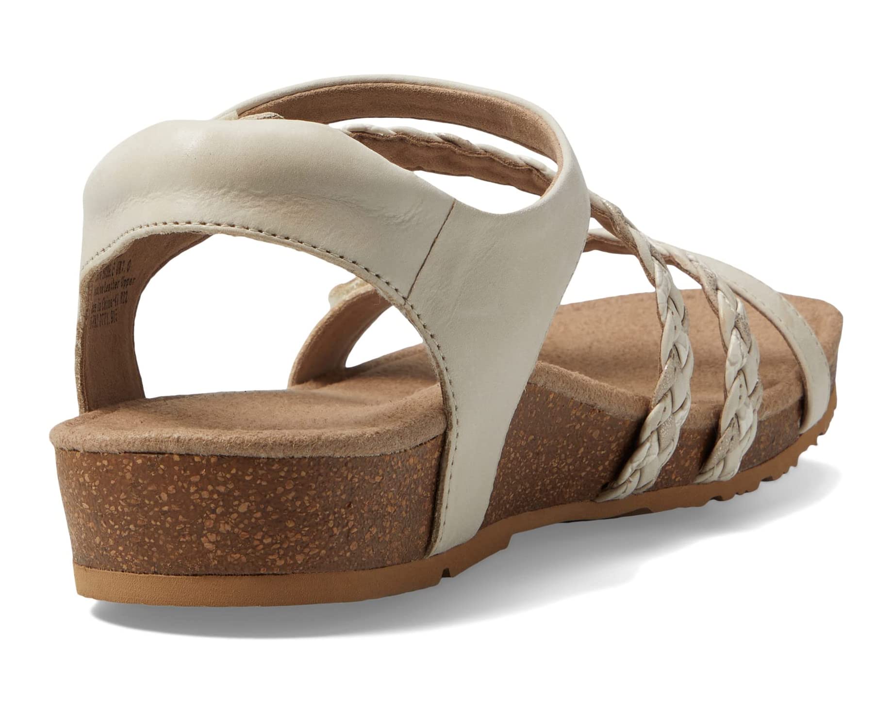 Jillian Aetrex sandals, ivory