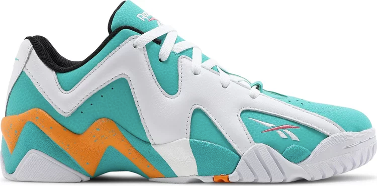 حذاء رياضي Kamikaze 2 low '1996 all-star game' من Reebok باللون الأخضر