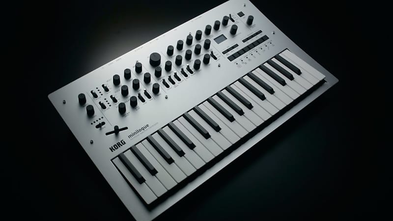 جهاز توليد الصوت Korg Minilogue Synthesizer Korg Minilogue Synth