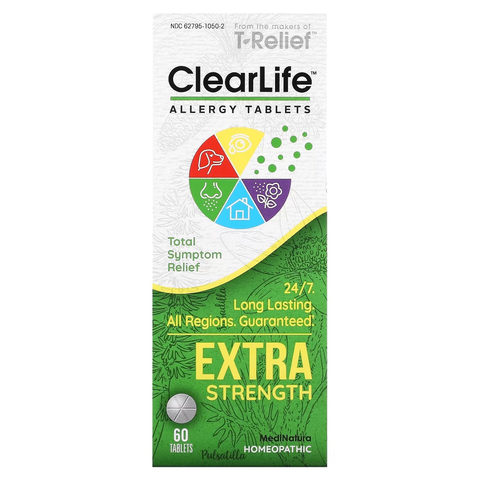 MediNatura ClearLife Extra Strength Anti-Allergy Tablets, 60 Tablets