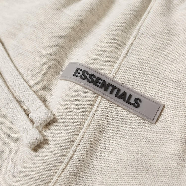 Fear of God Essentials Polar Fleece Sweat Shorts 'Oatmeal', white