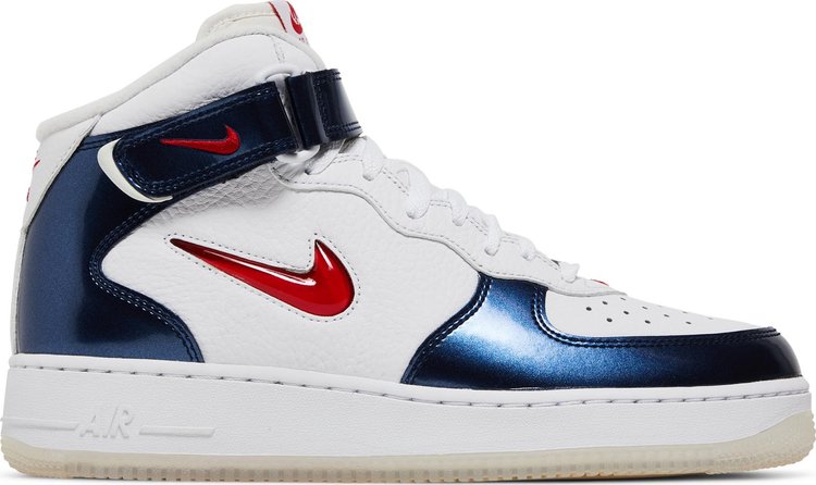 Nike Air Force 1 Mid QS 'Independence Day' Sneakers, White