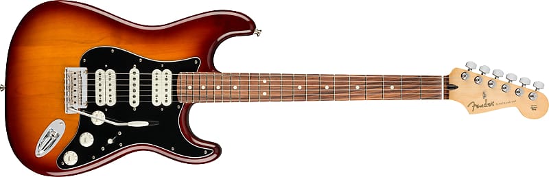 Fender Player Stratocaster HSH, Pau Ferro fingerboard, Tobacco Sunburst - MX22257145