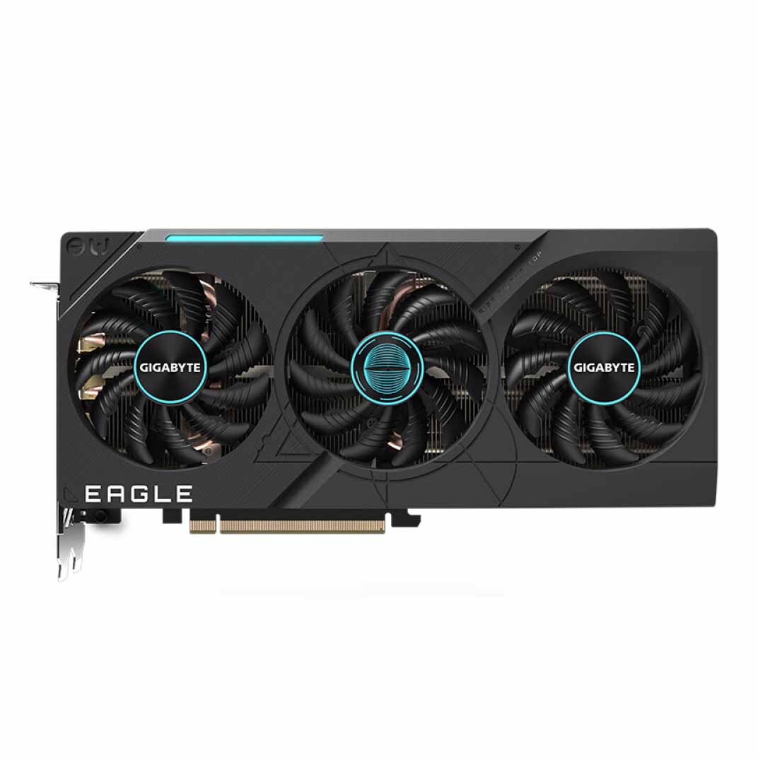 Video card Gigabyte GeForce RTX 4070 Eagle OC 12GB, GV-N4070EAGLE OC-12GD, black