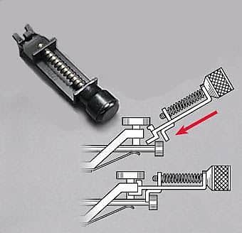 Floyd Rose Bridge Intonation Instrument "The Key" Allparts LT 0868-000