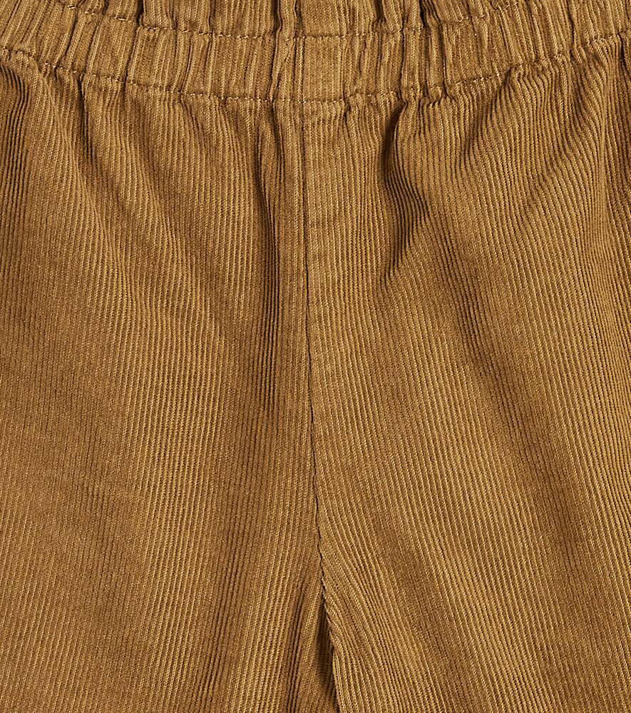 Milly cotton corduroy shorts Bonpoint, brown