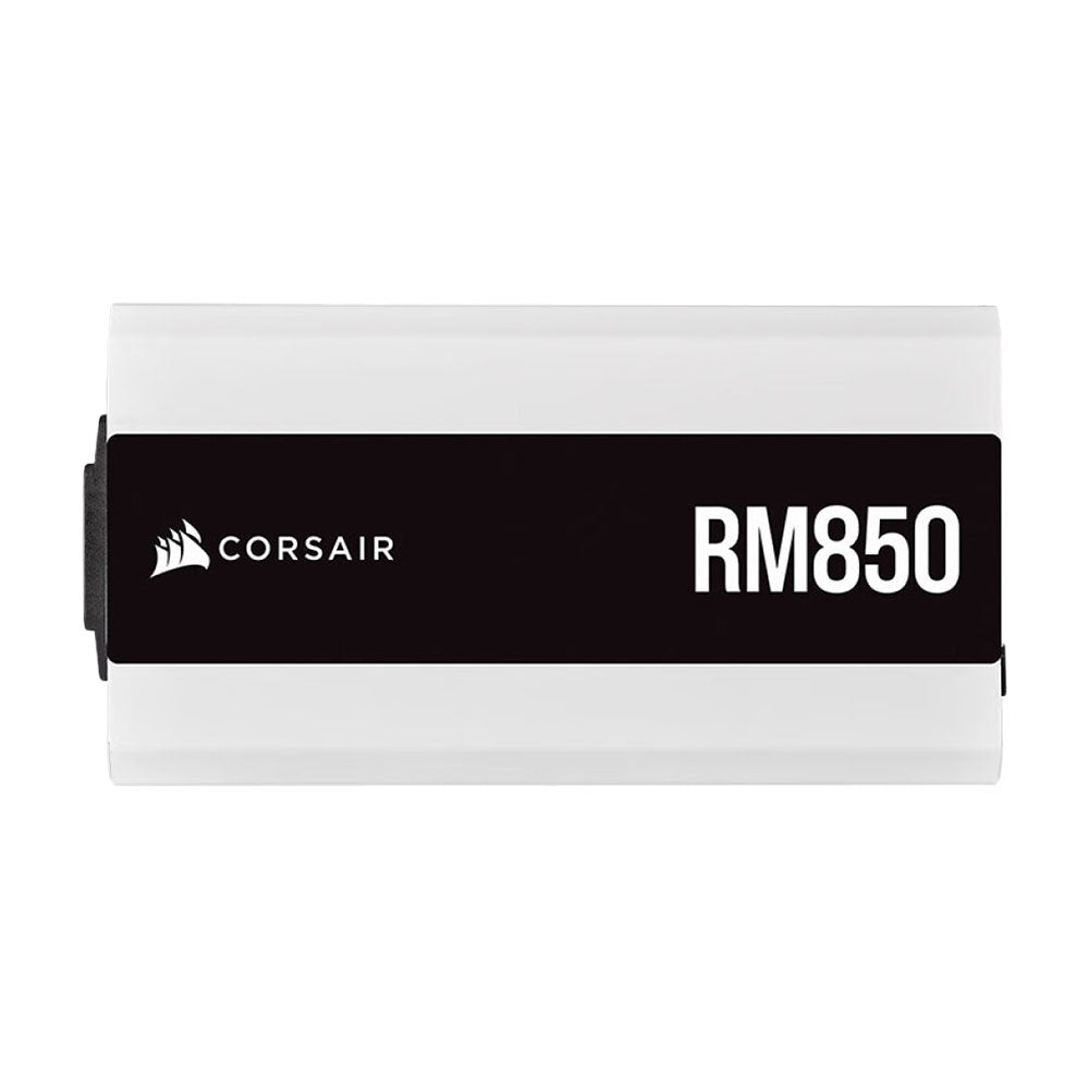 مزود الطاقة Corsair RM850، 850 واط، أبيض