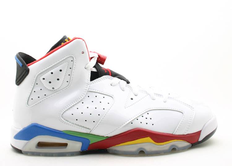 Sneakers AIR JORDAN OLYMPIC 6 GS 'BEIJING', white