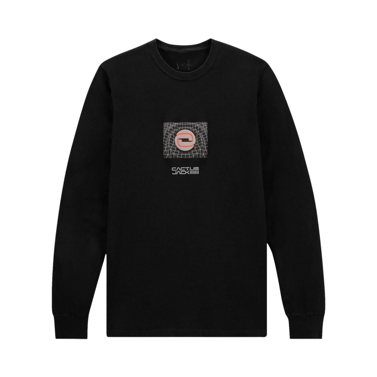 Cactus Jack By Travis Scott Cactus Jack by Travis Scott x Nike NRG BH Long-Sleeve 'Black' T-Shirt, black