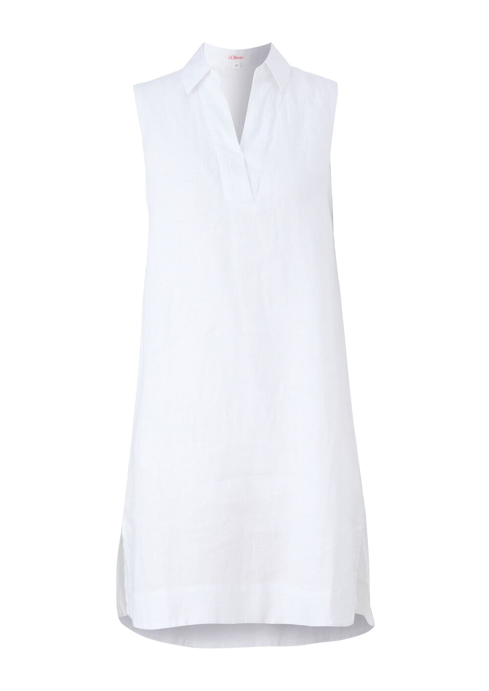 Sliver dress, white