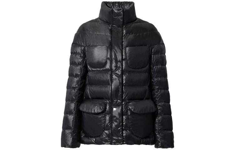 Women's down jacket black Uniqlo