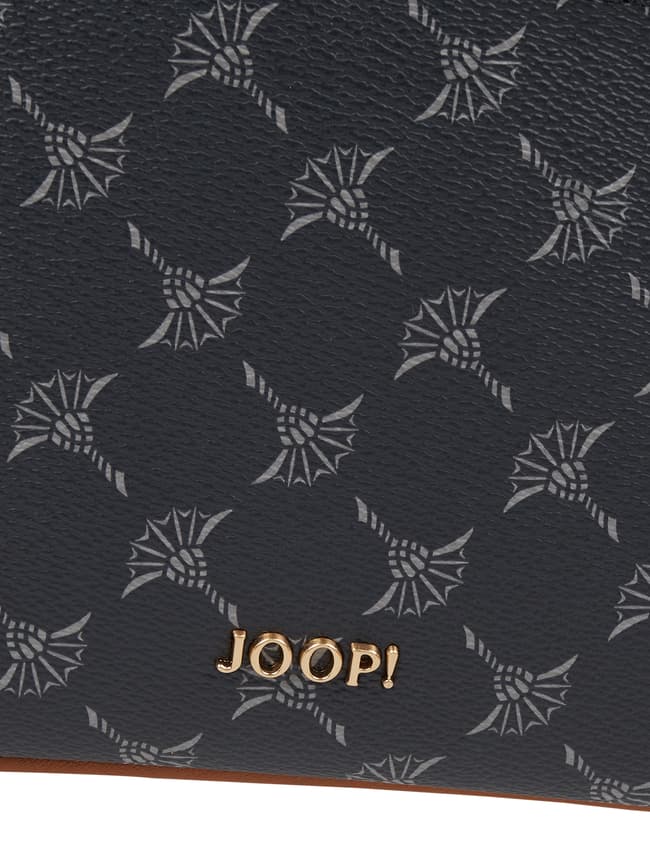 Toiletry bag with JOOP! logo, dark blue