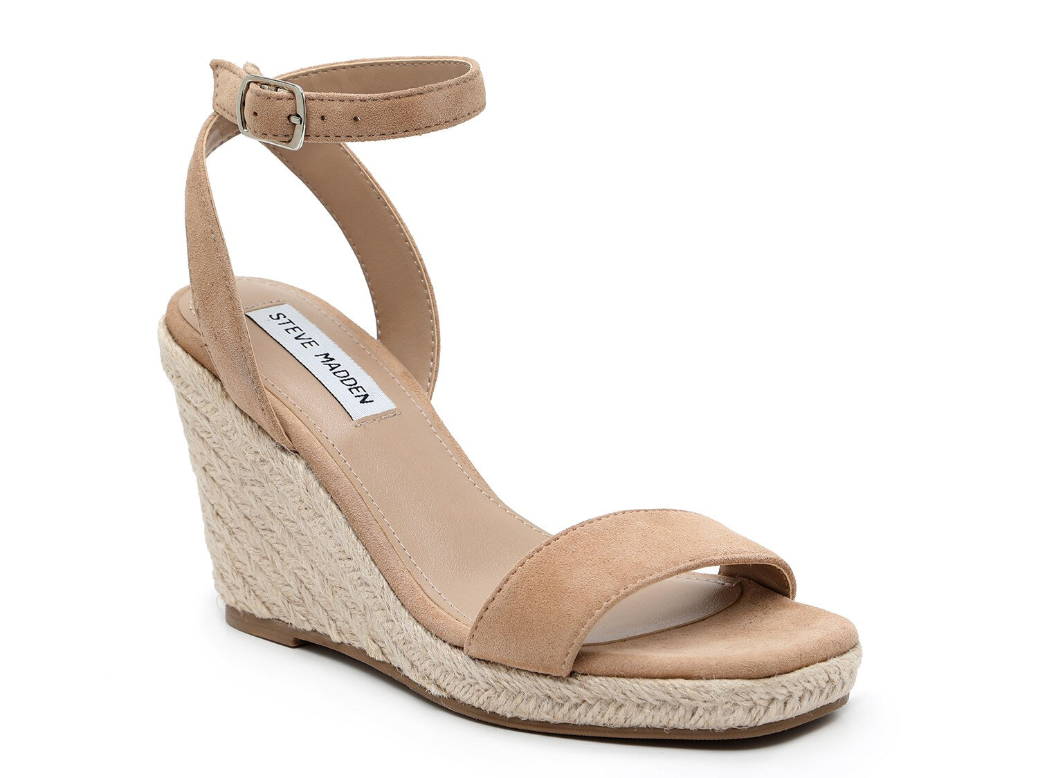 Steve Madden Parra Wedge Espadrilles, Tan