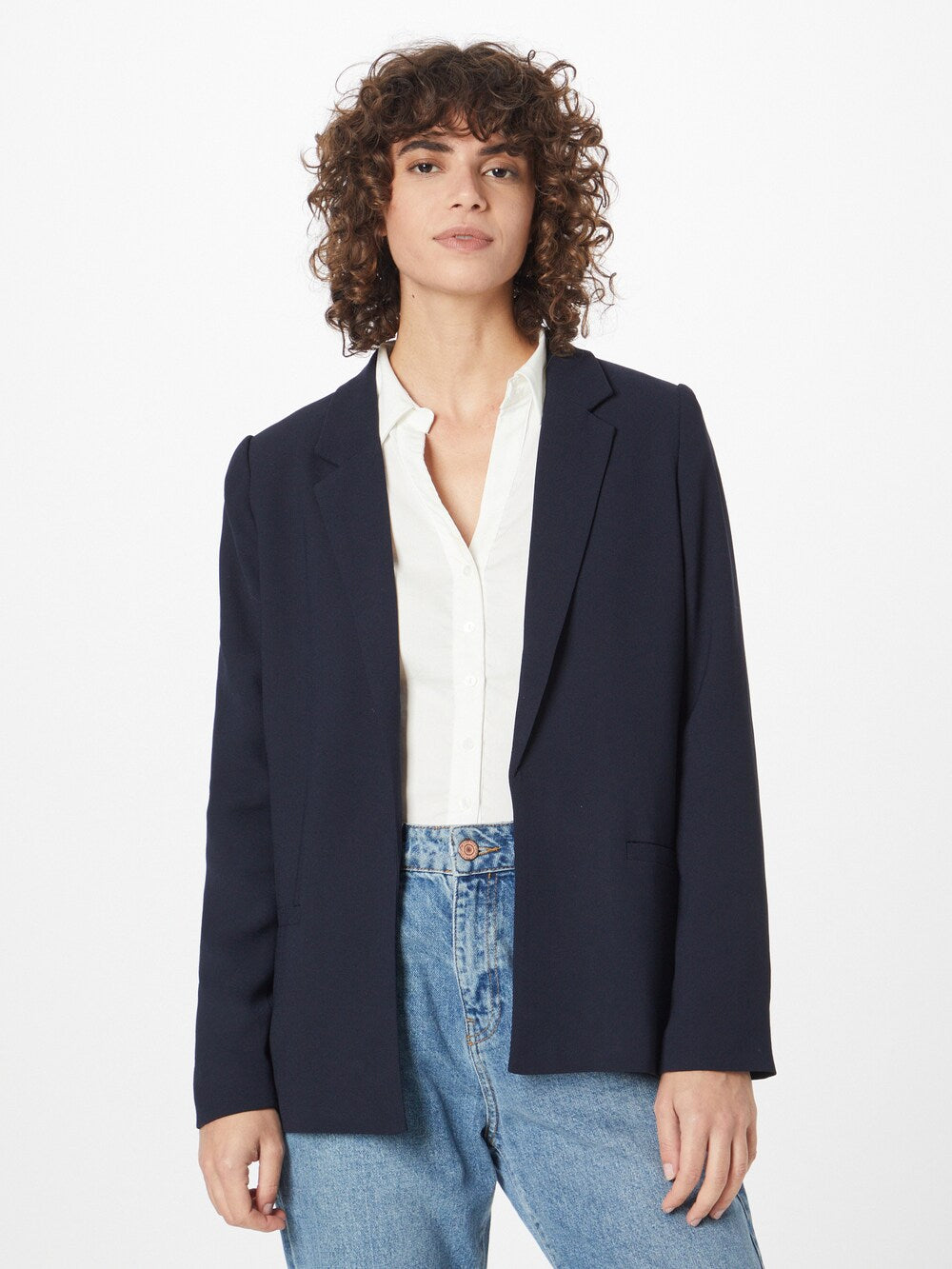 Soaked In Luxury Shirley Blazer, navy blue