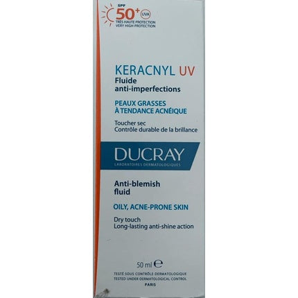 Keracnyl UV sun protection Spf 50+ 50 ml, Ducray