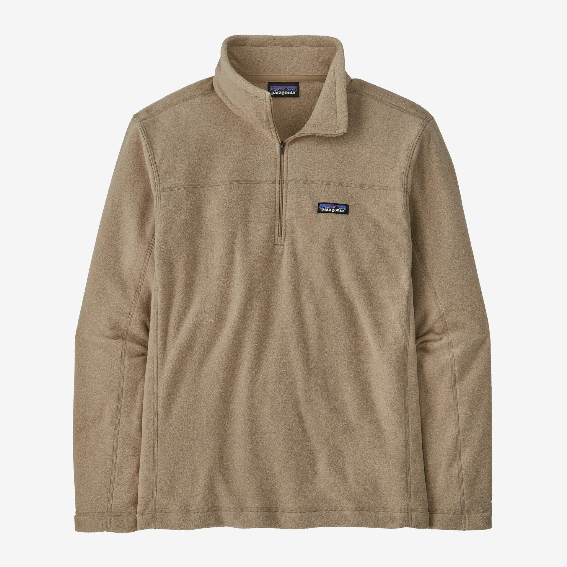 Patagonia Men's Micro D Fleece Pullover, Oar Tan