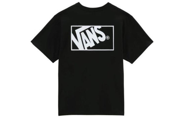 تي شيرت بشعار Vans x WTAPS باللون الأسود، أسود