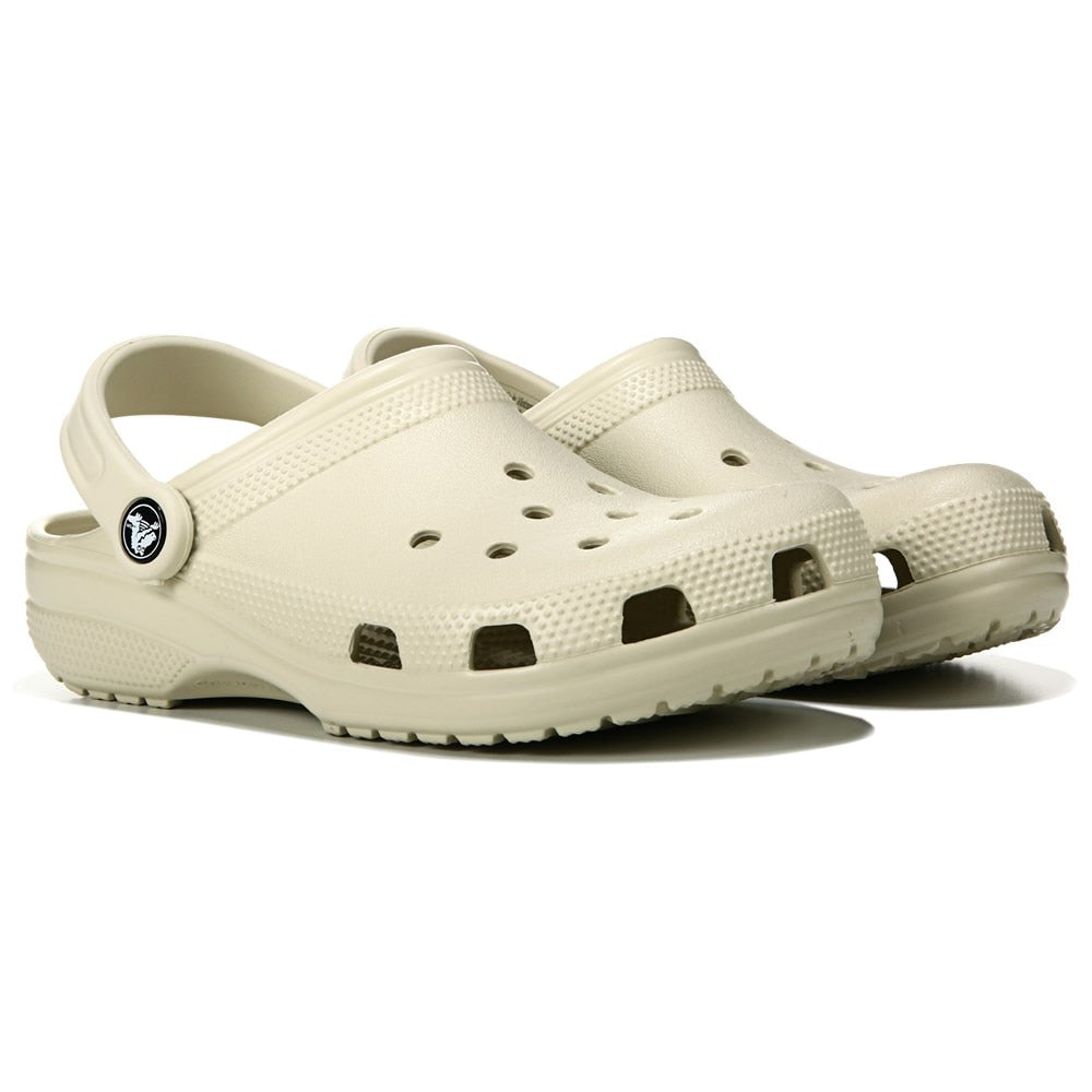 Classic Crocs clogs, bone color