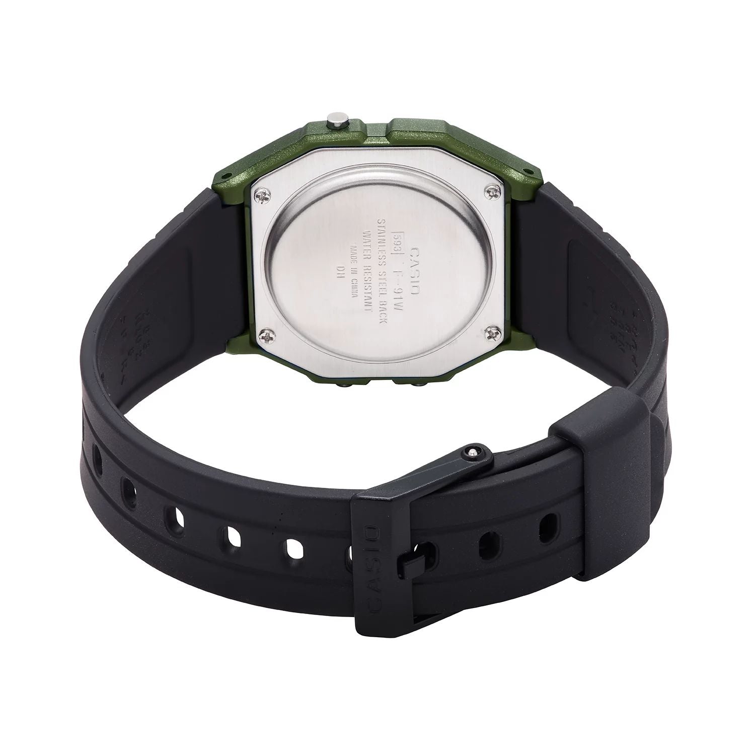 Casio Men's Casual Digital Chronograph Watch, Green