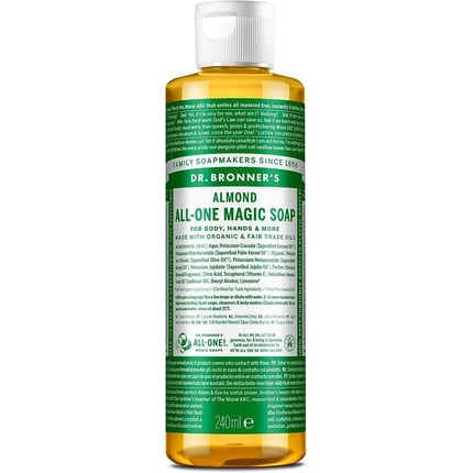 Magic soap Dr Bronner Almond All-One 240 ml, Dr. Bronner's