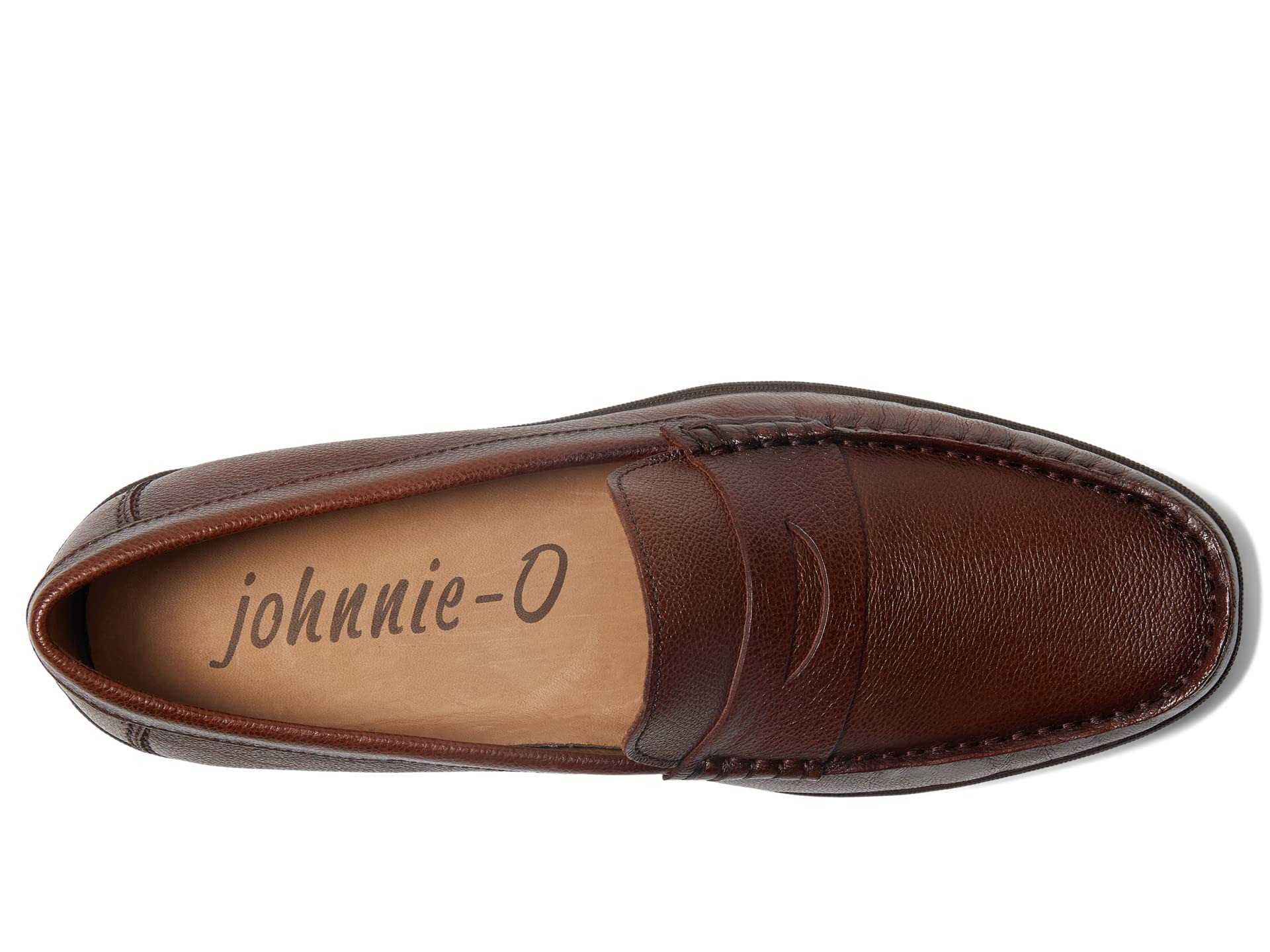 Johnnie-O Moxy Leather Penny Loafers