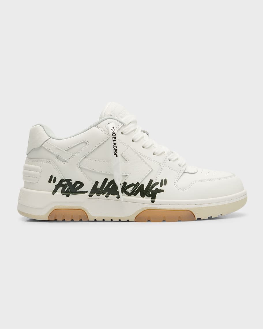 Out Of Office Off-White Leather Sneakers