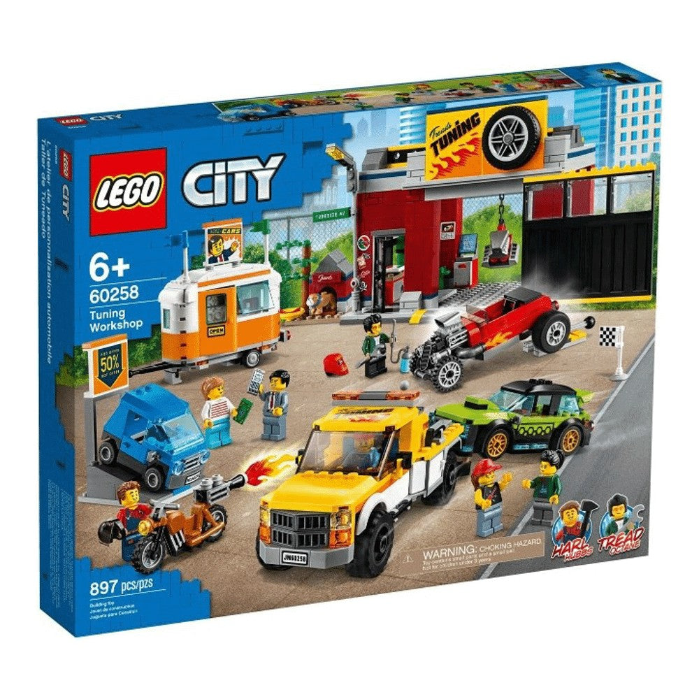 LEGO City 60258 Tuning Workshop