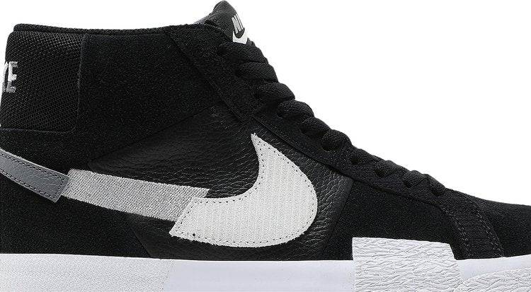 Nike Zoom Blazer Mid Premium SB 'Mosaic Pack - Black Wolf Grey', black