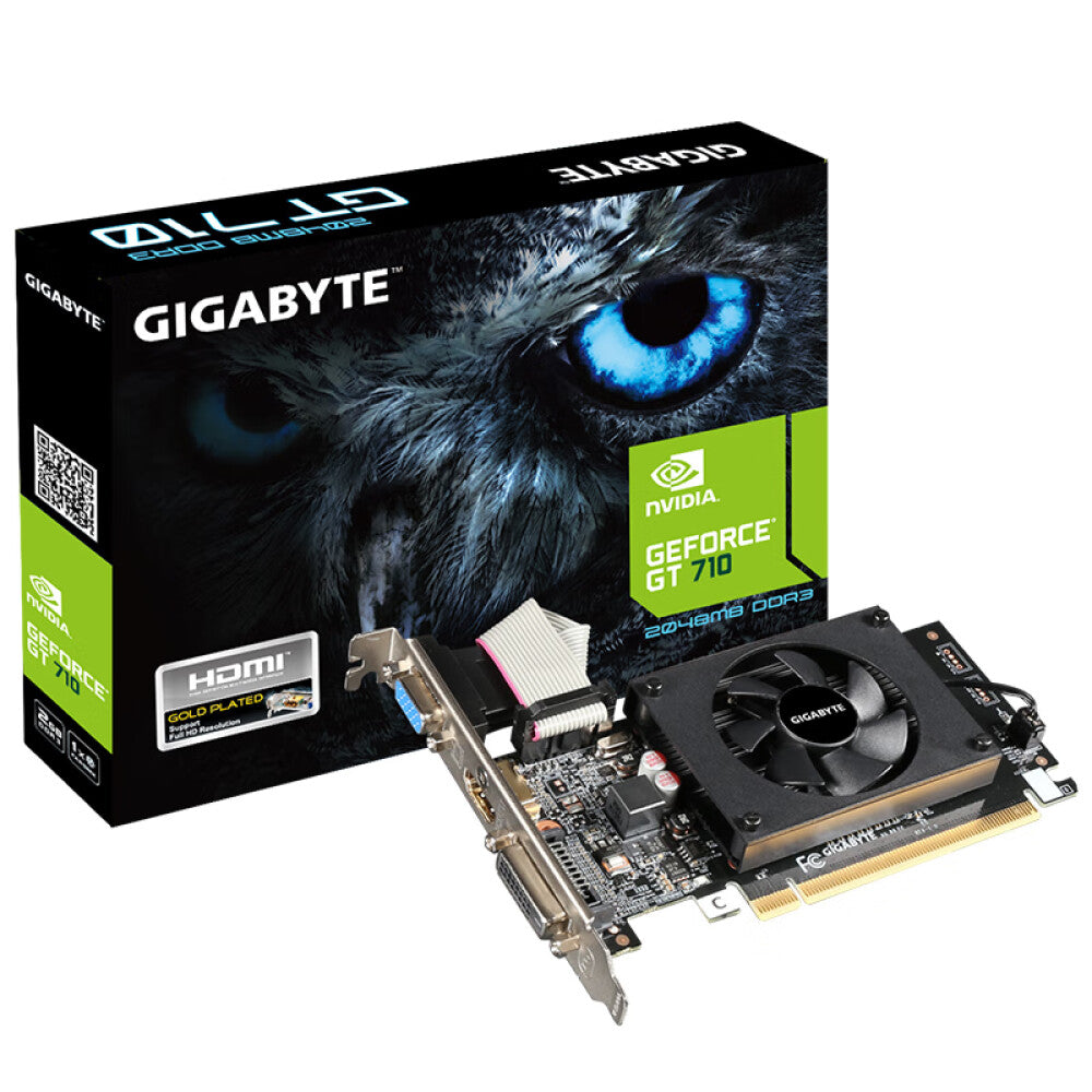 بطاقة الرسوميات Gigabyte GeForce GT 710 GDDR4 2GB