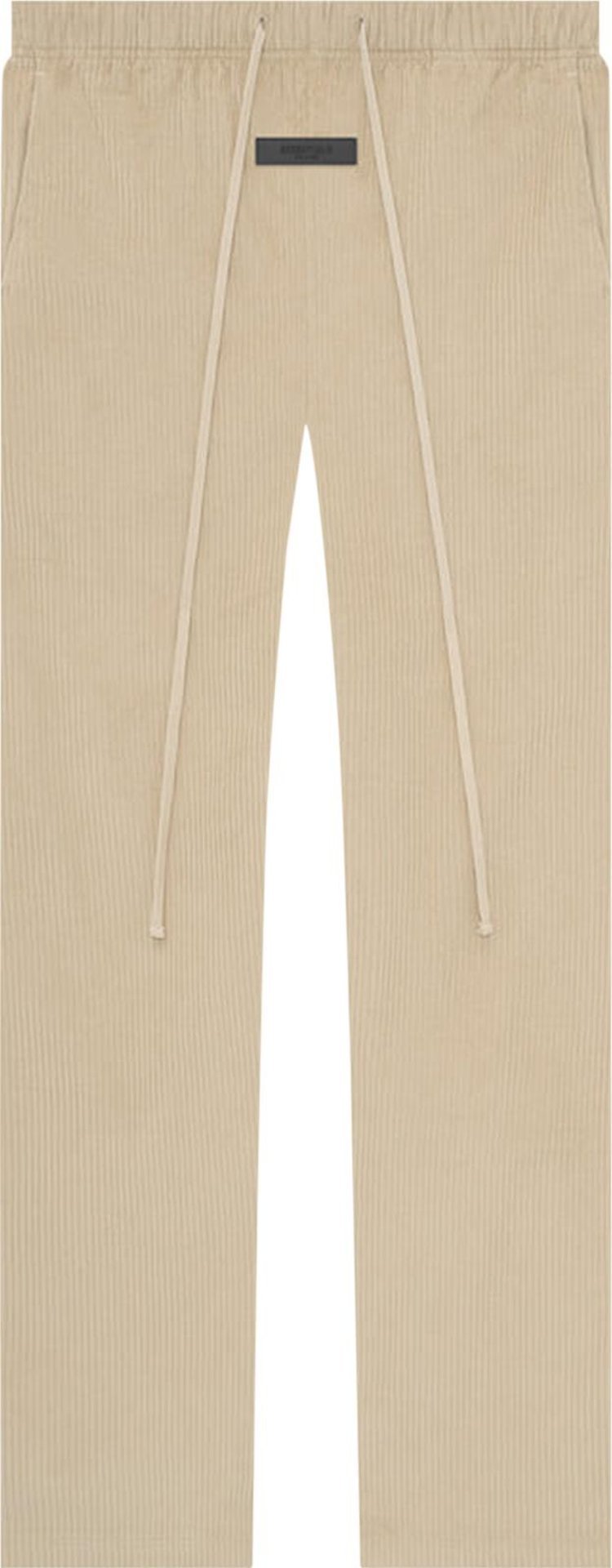 Fear of God Essentials Relaxed Corduroy Pants 'Sand', tan