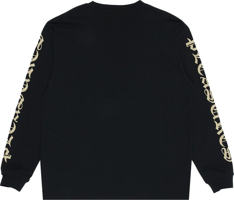 Pleasures Old E Heavyweight Long-Sleeve 'Black', black