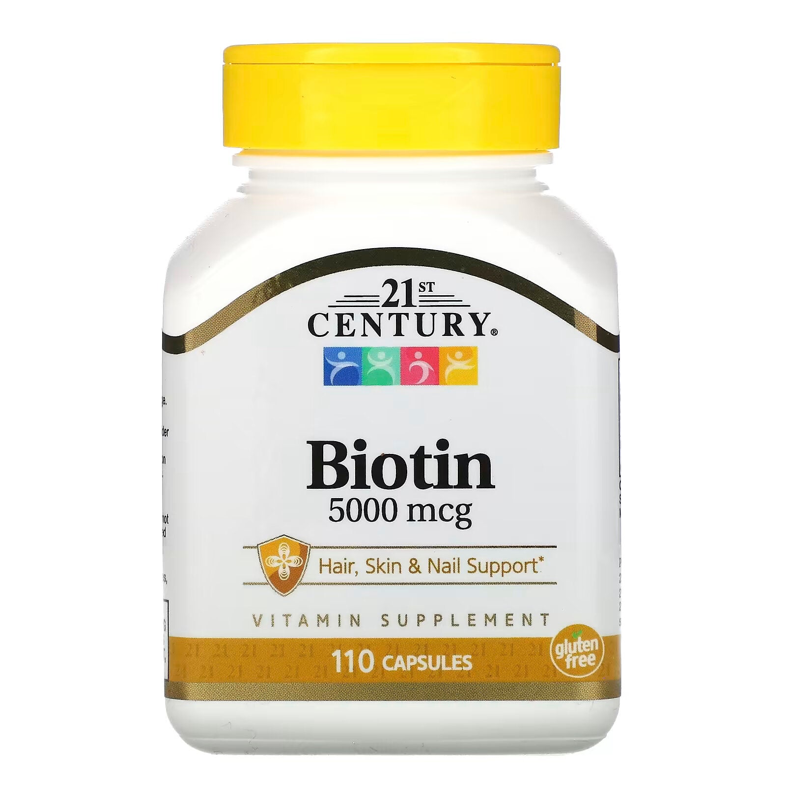 21st Century, Biotin, 5000 mcg, 110 capsules