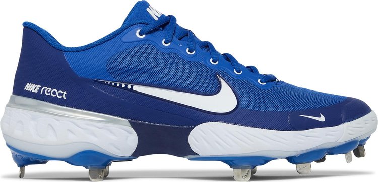 Nike Alpha Huarache Elite 3 Low Game Royal Boots, Blue