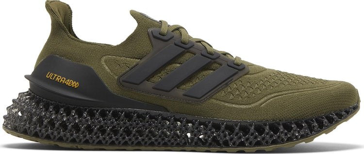 حذاء رياضي Adidas Ultra 4DFWD 'Focus Olive' باللون الأخضر