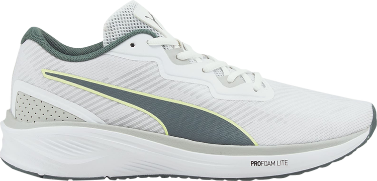 حذاء رياضي Puma Aviator ProFoam Sky White Dark Slate، باللون الأبيض