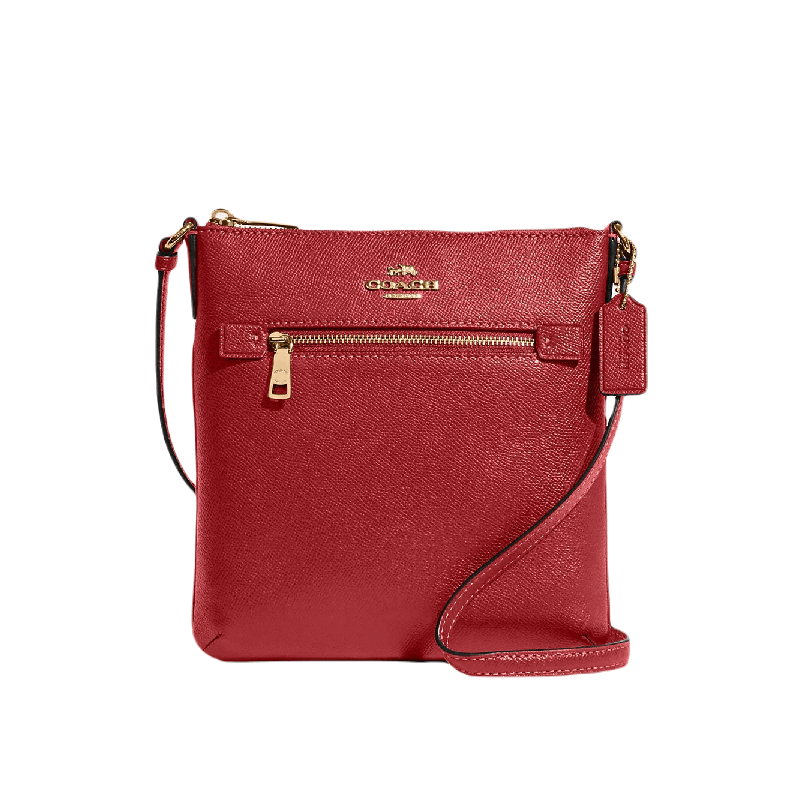 Coach Outlet Mini Rowan File Bag, Red