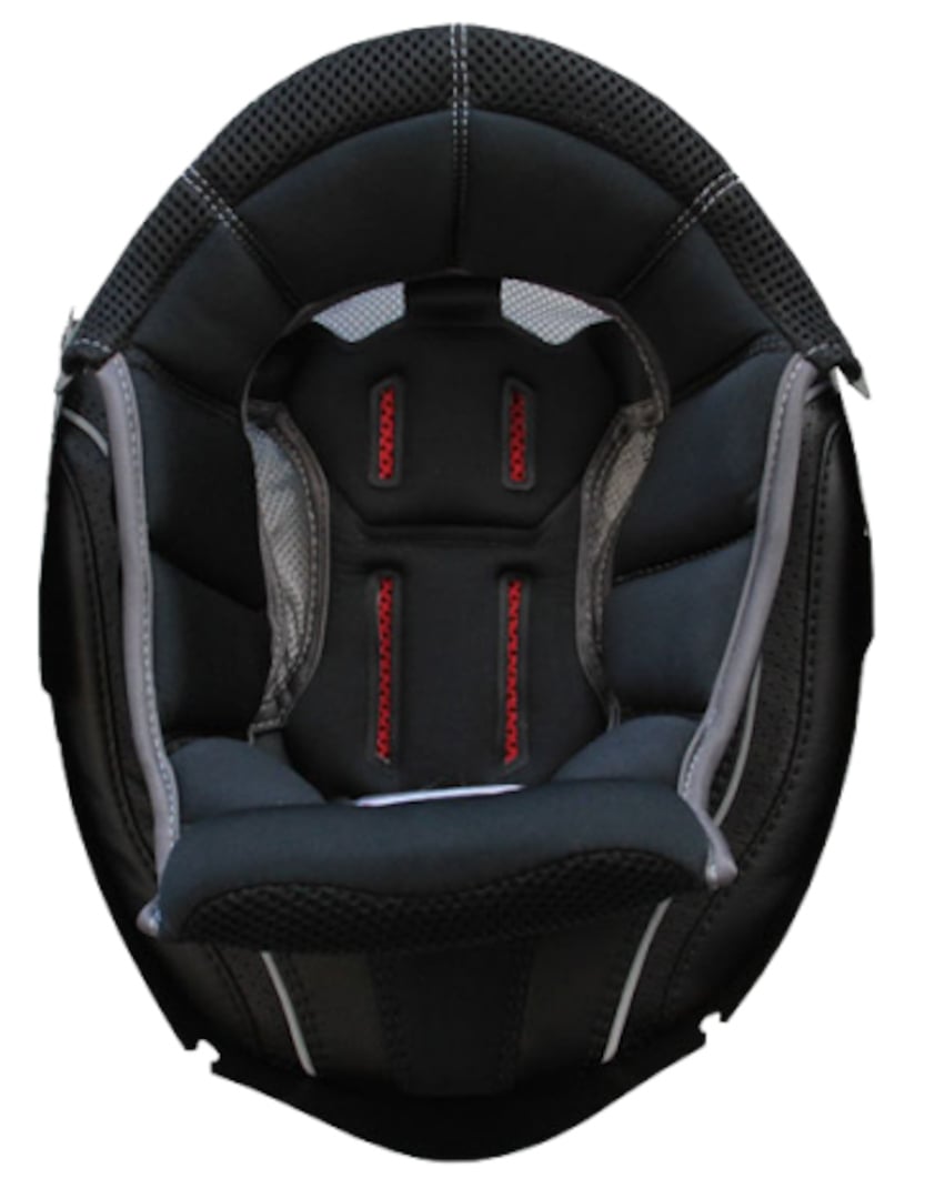 Interior lining Nexx Xed 2, dark blue/black/red