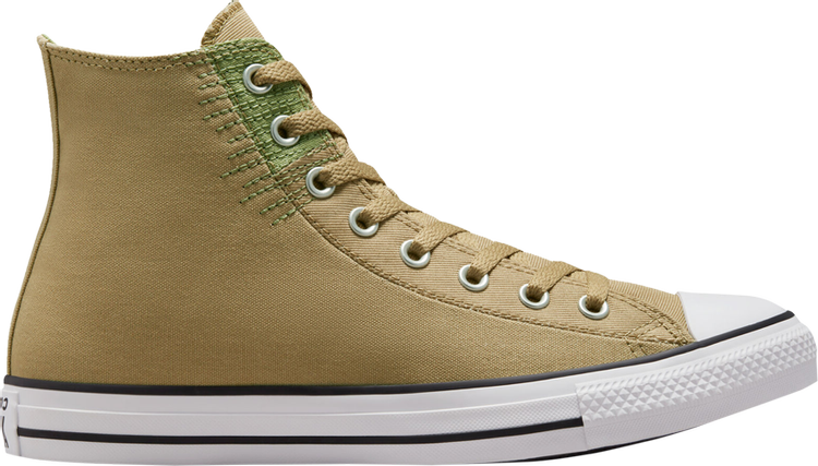 Converse Chuck Taylor All Star High Stitched Patch Sneakers - Nomad Khaki, Brown