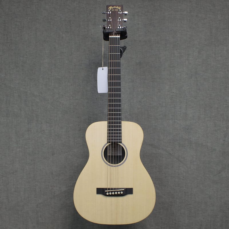 Martin LX1E Little Martin with Sonitone Pickup - Spruce Top/HPL Mahogany Pattern Back and Sides