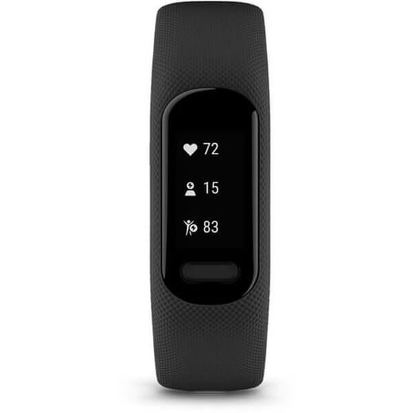 Fitness tracker Garmin vivosmart 5, black, S/M