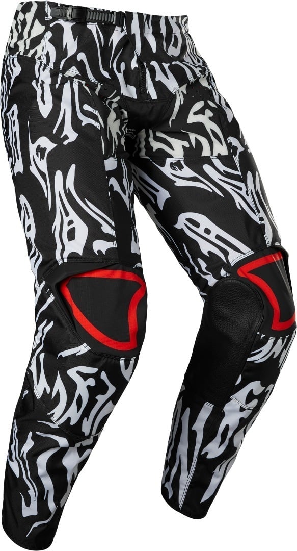 FOX 180 Peril youth motocross pants, black/white/red